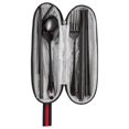 thumbnail image 4 of Stainless Steel Portable Travel Utensil Set with Storage Bag – Includes Fork, Spoon, and Chopsticks for Camping, Picnics, and Outdoor Activities, 4 of 5