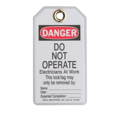 Heavy-Duty Lockout Tags