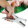 thumbnail image 3 of Full Metal Stainless Steel Livestock Ear Tag Pliers for Epidemic Prevention Ear Installation Number, 3 of 3