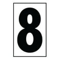 thumbnail image 1 of Sea Gull 90618-68 Address Light White Plastic Address Tile in 8, 1 of 2