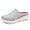 A Light Grey, variant on Slip On Mules & Clogs for Womens Mens Light Open Back Shoes Comfort Walking Shoes Breathable Slippers Closed Toe Slides