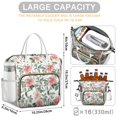 thumbnail image 5 of Pioneer Flower Floral Print Pattern Womens Lunch Box for Work,Insulated Large Lunch Bag for Tween and Teen,Loncheras Para Mujer,Leakproof Adult Lunch Bag for Work,Beach,Travel,Picnic,Camping, 5 of 7