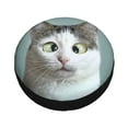 thumbnail image 3 of Bingfone Funny Cat Spare Tire Cover Weatherproof Universal Wheel Protectors For Rv Camper Travel Trailer Suv Truck 15 Inch, 3 of 9