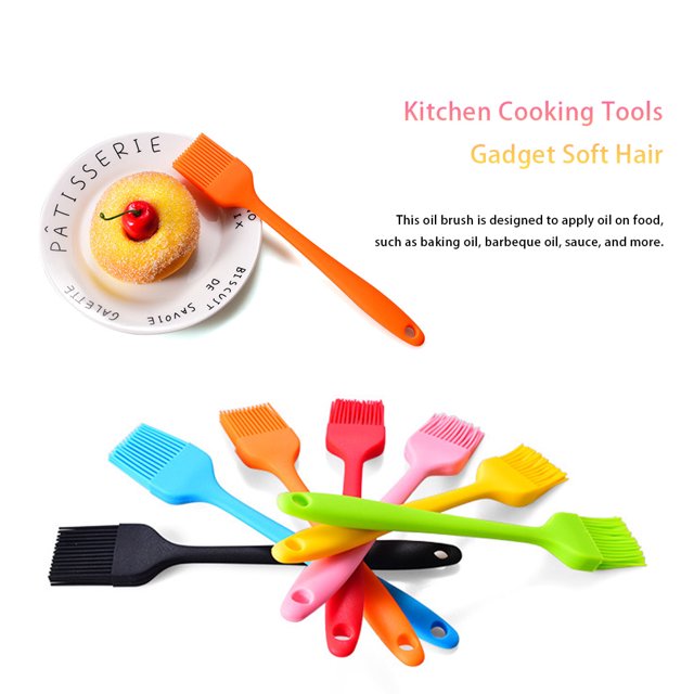 Portable Silicone spatula for High Resistant Wood Handle Kitchen Tool Accessories spatula for Kitchen,Silicone spoon Kitchen Green