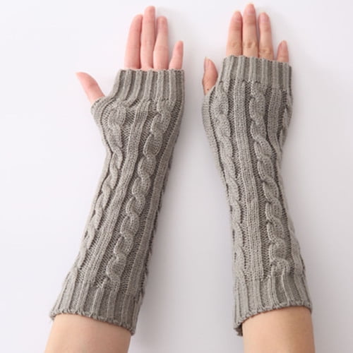 Ribbed Knit Thumbhole Arm Warmer Gloves in 2023  Really cute outfits, Cute  outfits, Stylish outfits