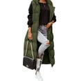 thumbnail image 3 of Langwyqu Winter Casual Hooded Ankle Length Long Sleeveless Vest Padded Coat, 3 of 4