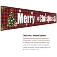 thumbnail image 4 of pitrice Christmas Streamer Hanging Background Ornament Polyester Decorative Banner, SDHF-GZ04, 4 of 6