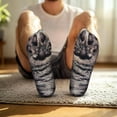 thumbnail image 7 of Funny Socks for Men Women Teens - Fun Animal Cat Paws Socks 3D White Elephant Novelty Gifts for Dad Husband Cute Funky Crazy Socks - Valentine's Christmas Gag Gifts Stocking Stuffers, 7 of 7