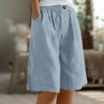 thumbnail image 2 of Women's Cute Soft Plaid Print Button Front Pajama Shorts - Sleepwear, Lightweight, Perfect for Home & Parties, Multiple Sizes, 2 of 6