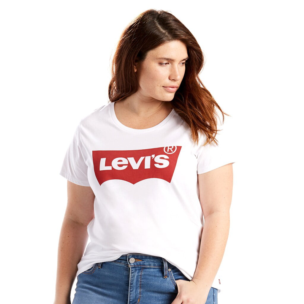 Introducir 70+ imagen women’s plus size levi t shirt