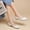 White, variant on Womens Shoes Summer Womens Fashion Round Head Small Leather Shoes Flat Heel Collision Ladies Single Lazy People Kick Off Shoes