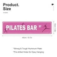 thumbnail image 2 of Metal Signs: Pilates Bar ST Workout Poster Pink Girls Room Door Decor Metal Tin Sign Wall Decor Retro Art Signs for Home Decor Gifts 16x4 in, 2 of 8