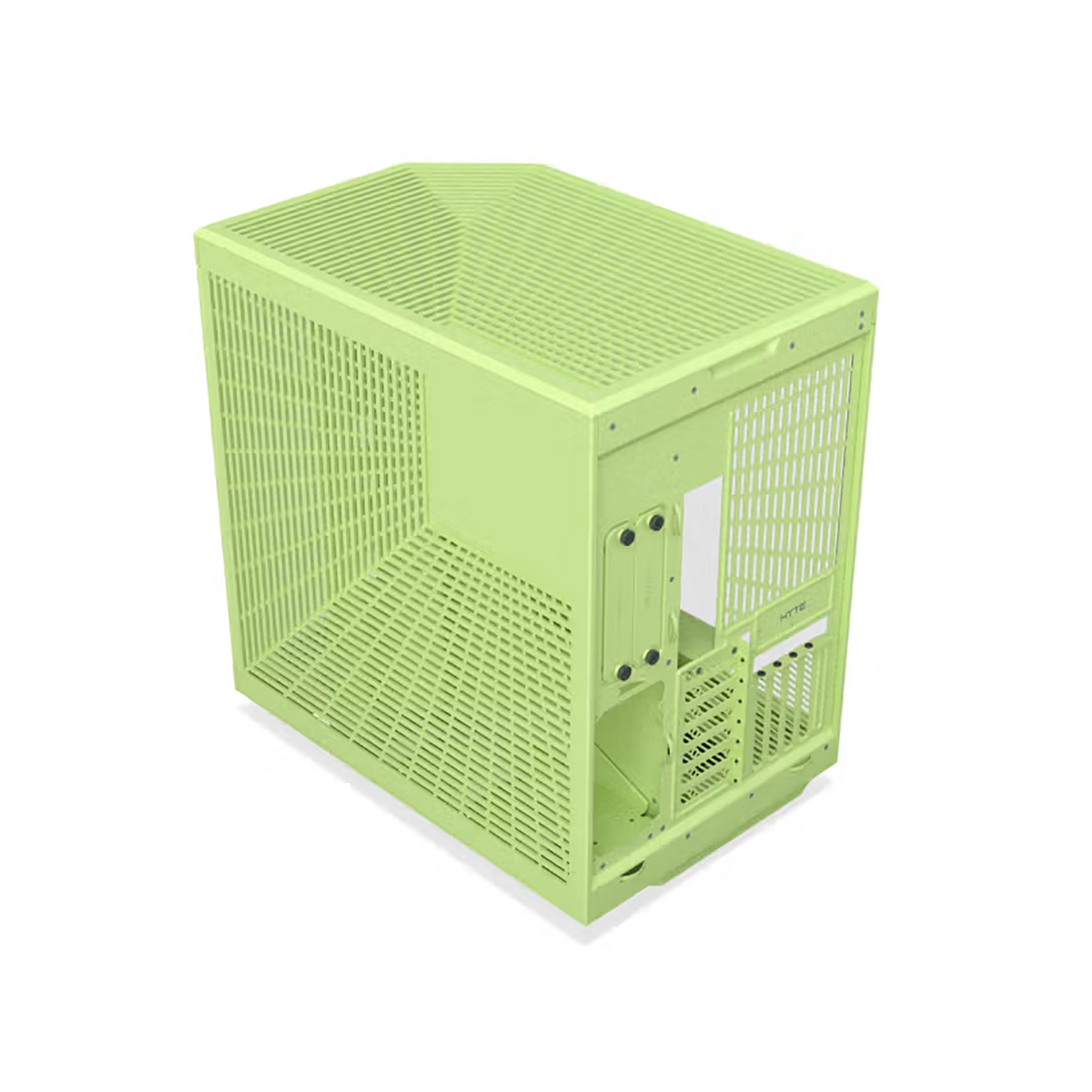 HYTE Y70 Dual Chamber Modern Aesthetic Tempered Glass E-ATX Mid-Tower Gaming Computer Case, Matcha Milk