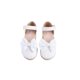 thumbnail image 2 of Balerina Niña Casual blanco Textura Yute Moño Castalia Casual, 2 of 3