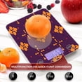 thumbnail image 5 of BZSMCE Digital Food Scale Kitchen Scales Creatively Mandalaglow Pattern Baking Cooking Keto and Meal Prep, with LCD Display, 5 of 7
