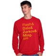 thumbnail image 5 of Flash Gordon Comic Book Characters Long Sleeve TShirt Men Women Brisco Brands X, 5 of 6