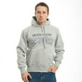 thumbnail image 2 of Pull Gray Hood Sweatshirt- LG, 2 of 5