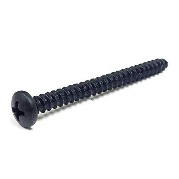 3” Pan Head Screw #8 Sheet Metal Black Oxide- 50PK