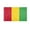 3x5 ft Polyester Flag, variant on AGAS Guinea Flag 4x6 inch - 11" Plastic Pole 100% Polyester Stitched Edges Guinean National Mini Flag on a Stick