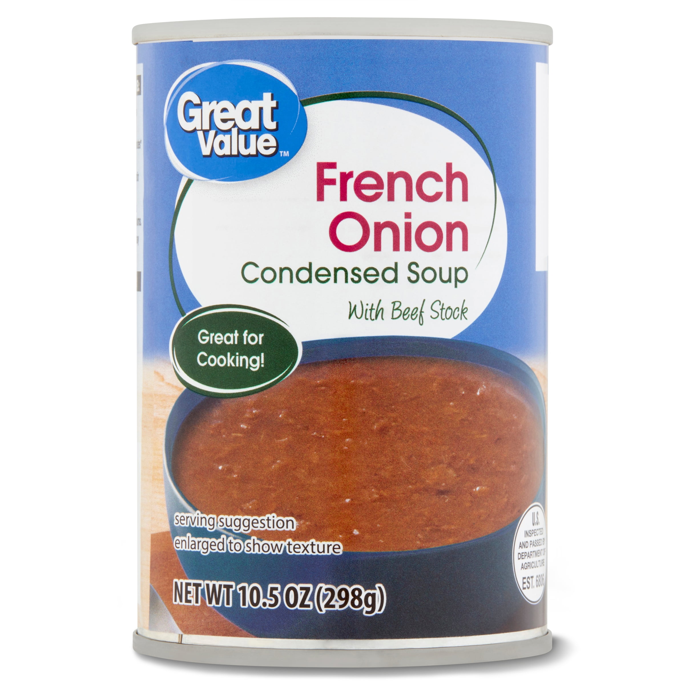 Great Value French Onion with Beef Stock Condensed Soup, 10.5 oz 24