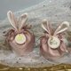 thumbnail image 2 of Bolsa de regalo Bolsa de conejito de Pascua Bolsas de joyería Favor de boda Bolsa con cordón Regalo de Navidad, 2 of 5