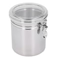 thumbnail image 4 of Coffee Container, Stainless Steel Coffee Container Sealed Storage Jar Airtight Canister with Locking Clamp for Kitchen Counter Sugar Caddy Tea Bean, 4 of 7