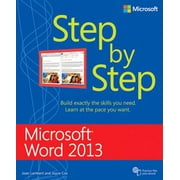 Step by Step: Microsoft Word 2013 Step by Step (Paperback)
