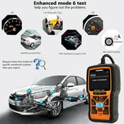FOXWELL NT301 OBD2 Scanner Check Engine Code Reader Diagnostic Tool, Read/Clear Codes, Freeze Frame, O2 Sensor Monitor, Live Data, On-board Monitor Test, Turn off the MIL, Lifetime Free Update