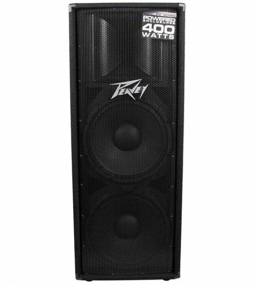 NEW Peavey PV215D Dual 15" 800W Active Powered DJ/PA Speakers Class D