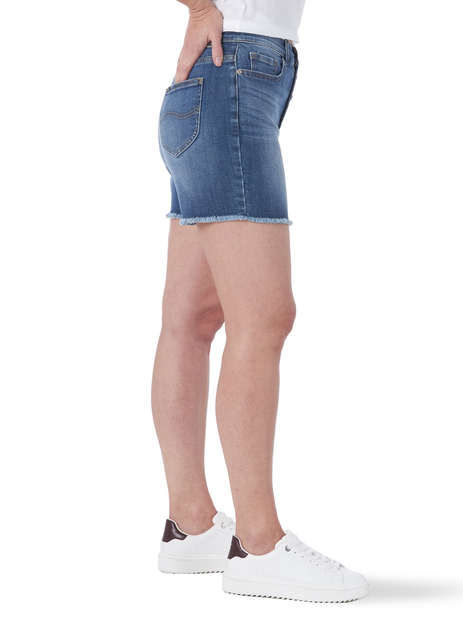 Lee Women's High Rise Relax Fit Heritage Short