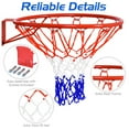 thumbnail image 6 of Canddidliike 18 Inch Replacement Basketball Rim with All-Weather Net, Basketball Rim Replacement, 6 of 11