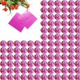 thumbnail image 4 of kurtrusly 100pcs Square Aluminum Foil Wrappers Colorful Package for Sweets Candy Chocolate Lollipops, 4 of 5