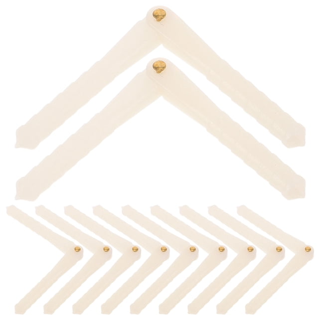 KALLORY 20Ud Bisagras Pin De Plástico Para Rc Accesorio Para Control Y Montaje Fácil