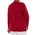 thumbnail image 3 of Holiday Time Women's Plus Size Super Soft Festive Pullover Sweatshirt, 3 of 6