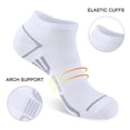 thumbnail image 3 of LOOIKOOS 10 Pairs Mens Ankle Socks, Soft Cushioned  Running Athletic Casual Breathable Sock for Men with  Arch Surpport, 3 of 5