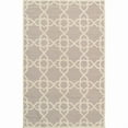 thumbnail image 2 of Pasargad Home AZ 4' x 6' Handmade Lamb's Wool Grey/Ivory Rug - All Ages, Indoors, 2 of 3