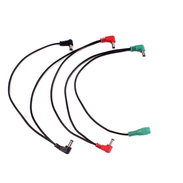 Eigraketly Cable de Pedal de efectos, instrumento de cuerda de 6 vías, micrófono de estudio, grabación de sonido, Cable de guitarra, Cable de Accesorios para instrumentos musicales Eigraketly OD025104-00