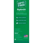 Opti-free محلول عدسة التطهير المطهر لاستخدام تنظيف عدسة الاتصال اليومية ، 10 أونصة سائلة