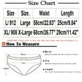 thumbnail image 2 of Scyoekwg Women's Cotton Underwear Hipster Panties Stretchy Comfort High Waisted Underwear Bikini Underwear Knickers Briefs(Beige,L), 2 of 5