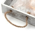 thumbnail image 6 of (3 pack) Cousin DIY Rustic Wooden White Wash Rectangular Nested Tray Set, 3 Pieces in Multiple Sizes, 6 of 6