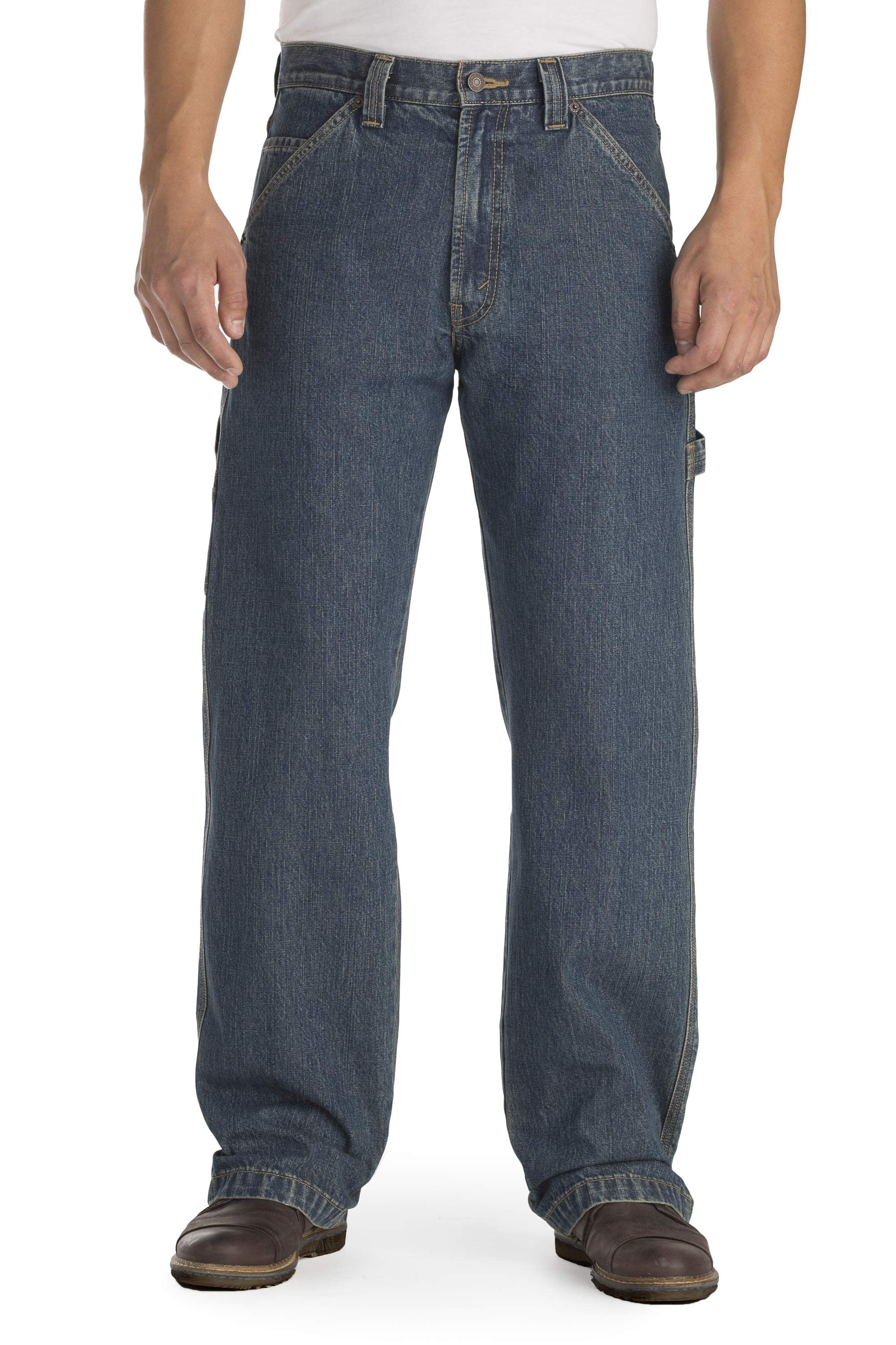 Signature by Levi Strauss & Co. Menâs Carpenter Jeans - Walmart.com