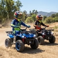thumbnail image 4 of Costway Electric ATV for Kids, 24V Ride on Toy with Dual Motors & Basket, Dirt Quad Vehicle Black, 4 of 10