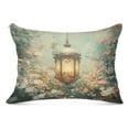 thumbnail image 3 of Pillow Case Plush Pillow Lantern in Floral Case standard size/King size/Queen size Bed Pillow Pillowcases, 3 of 9