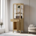 thumbnail image 5 of Vanity Art 21" Freestanding Linen Cabinet with Soft Close Door and Drawer, 5 of 6