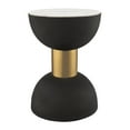 thumbnail image 2 of Taper Marble Side Table, 2 of 5