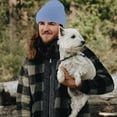 thumbnail image 4 of MEICHEN Beanie for Women and Men Fashion Unisex Knitted Cuffed Soft Warm Hat Solid Color Ski Watch Cap Winter Accessories Blue, 4 of 6