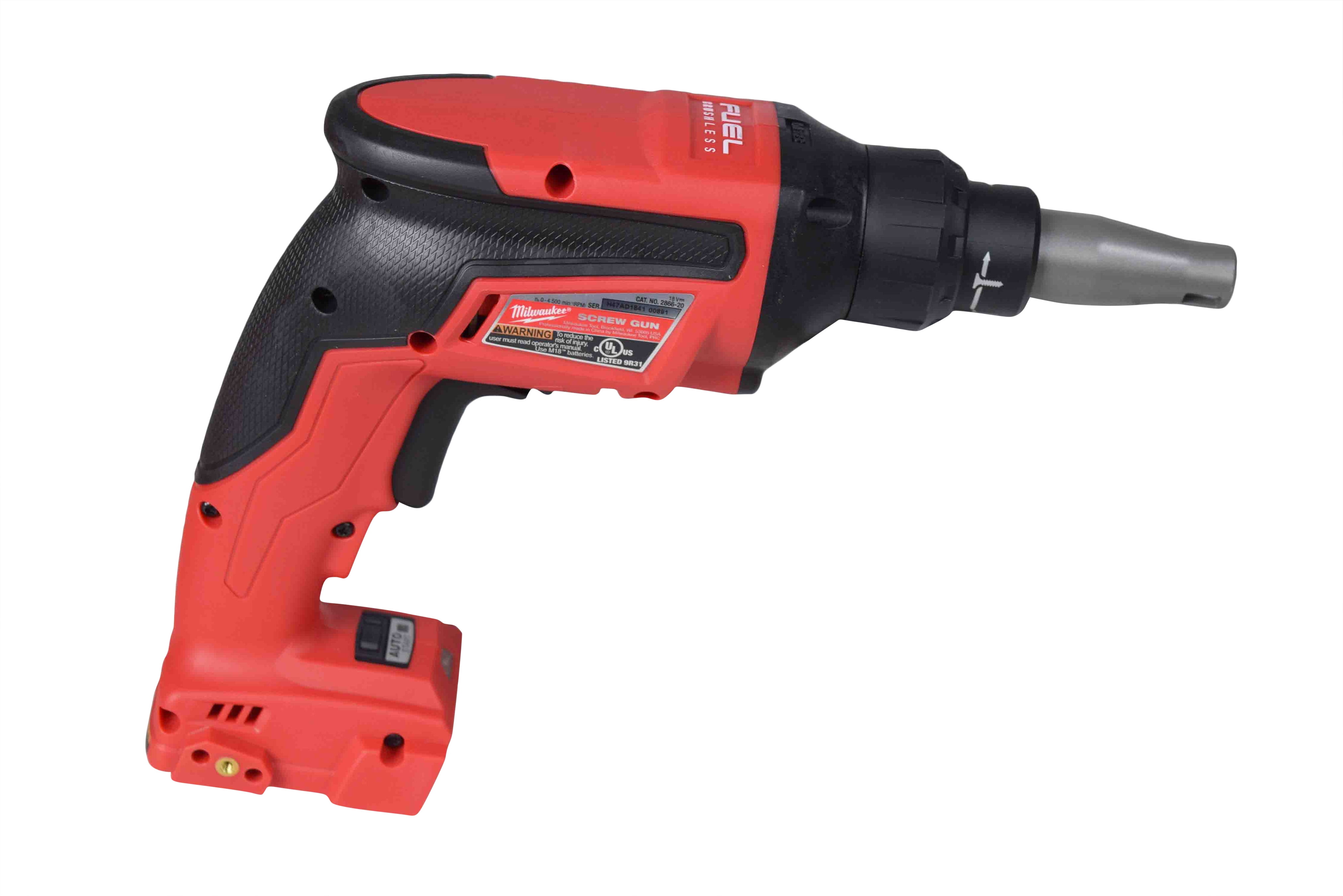 Milwaukee 2866 20 M18 FUEL Cordless Lithium Ion Drywall Screw Gun