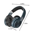 thumbnail image 3 of LEEYNEER Wireless Bluetooth Headest 8D Surround For Long-Lasting Battery Life  Foldable And Comfortable To Wear Bluetooth 5.0/TF/AUX, 3 of 4