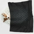 thumbnail image 5 of Dog Blanket Black Steel Soft Dog Blankets for Small Medium Dogs Pet Cat Puppy Blanket Mat Cover, 5 of 7