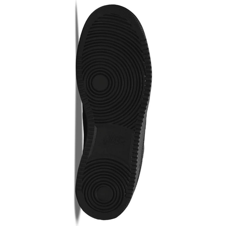 Nike Men's Court Vision Low Top Sports Skate Sneaker Shoes, Black